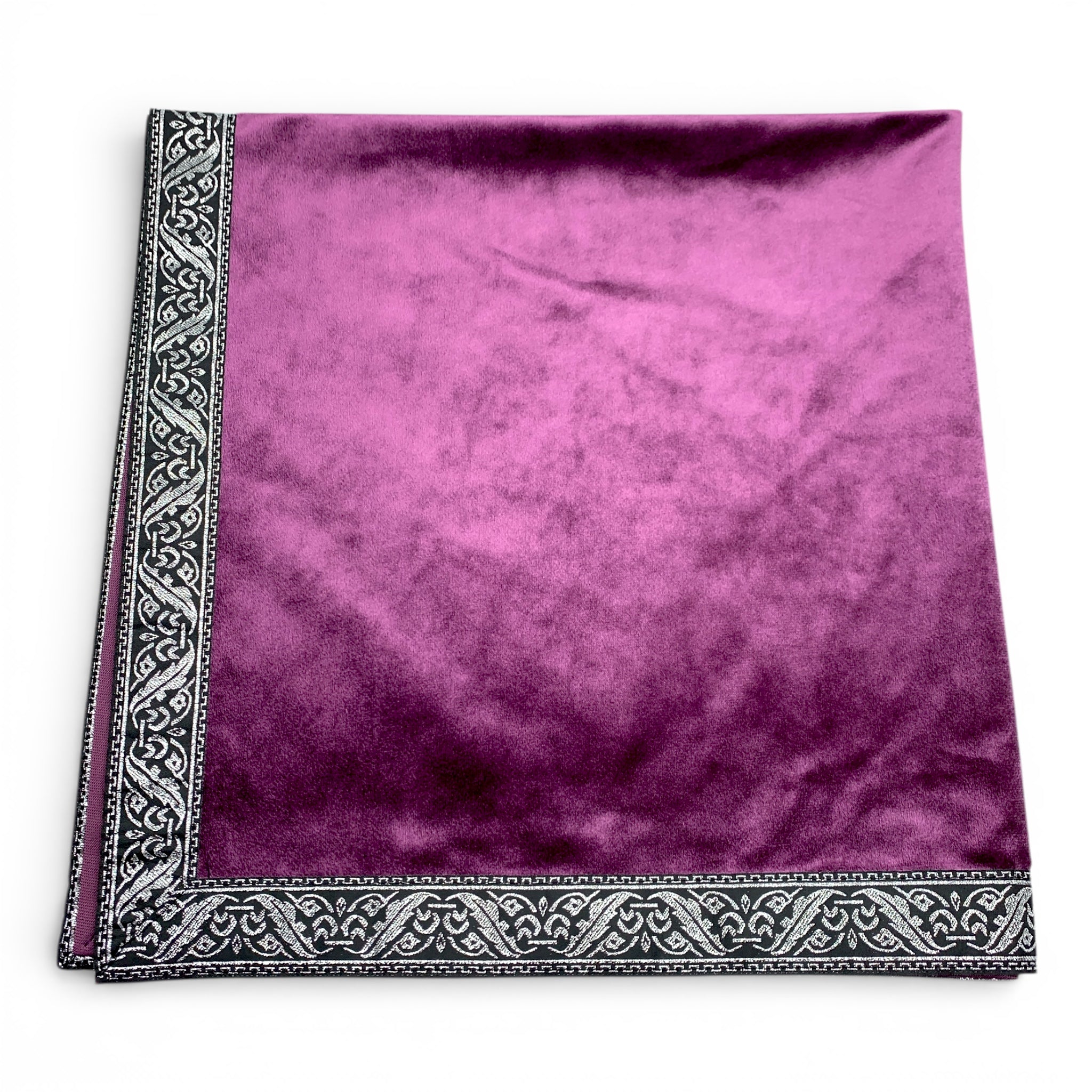 Tarot Mat - Burgundy Colored Velvet